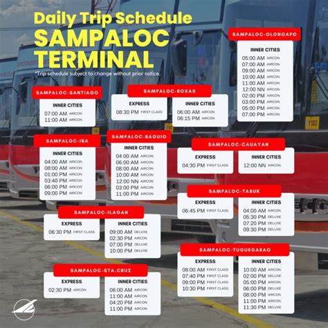 florida bus terminal sampaloc schedule to tuguegarao